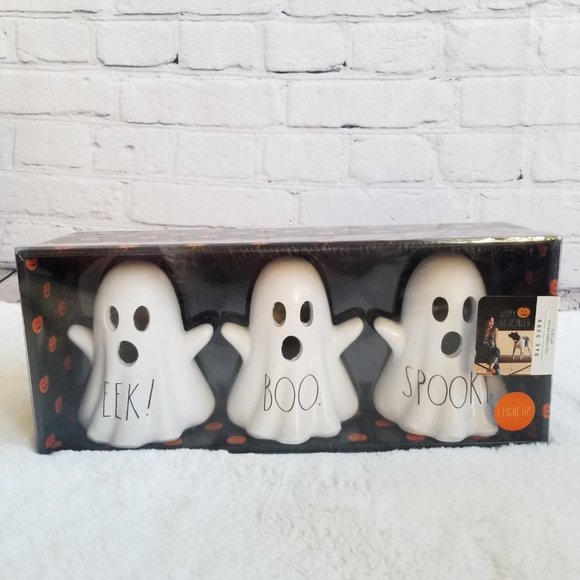 Rae Dunn Other - Rae Dunn Ceramic Light Up Ghosts, R08020-66